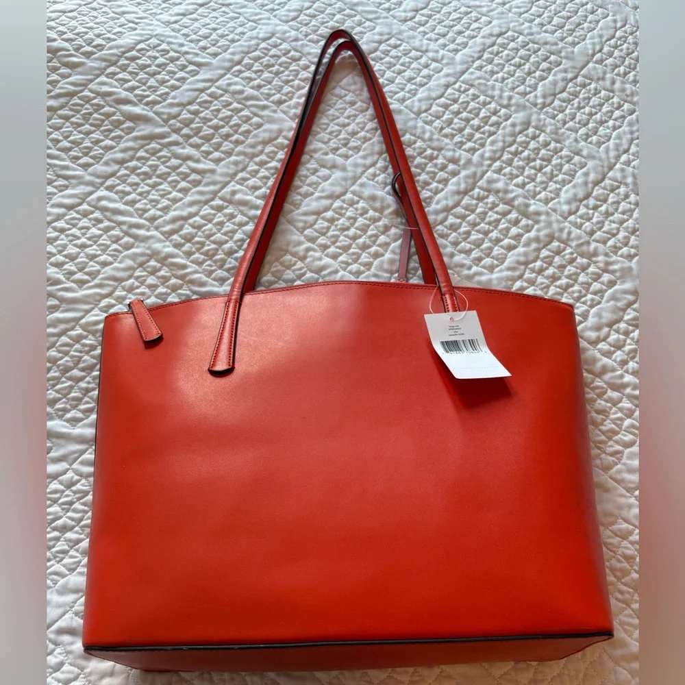 NWT Kate Spade Zina Tamarillo Large Leather Tote